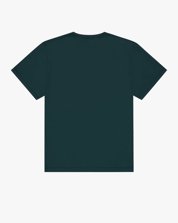 DENIM TEARS - Denim University Ss Tee - (Green/Yellow)