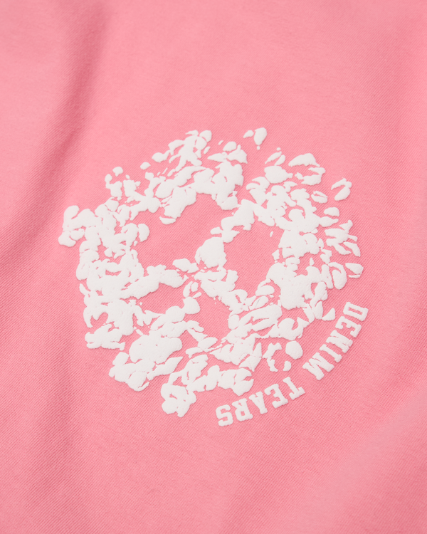 DENIM TEARS - Denim University Ss Tee - (Pink)