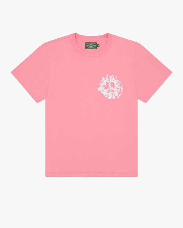 DENIM TEARS - Denim University Ss Tee - (Pink)