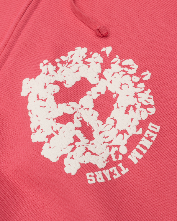 DENIM TEARS - Denim University Zip Hoodie - (Pink)