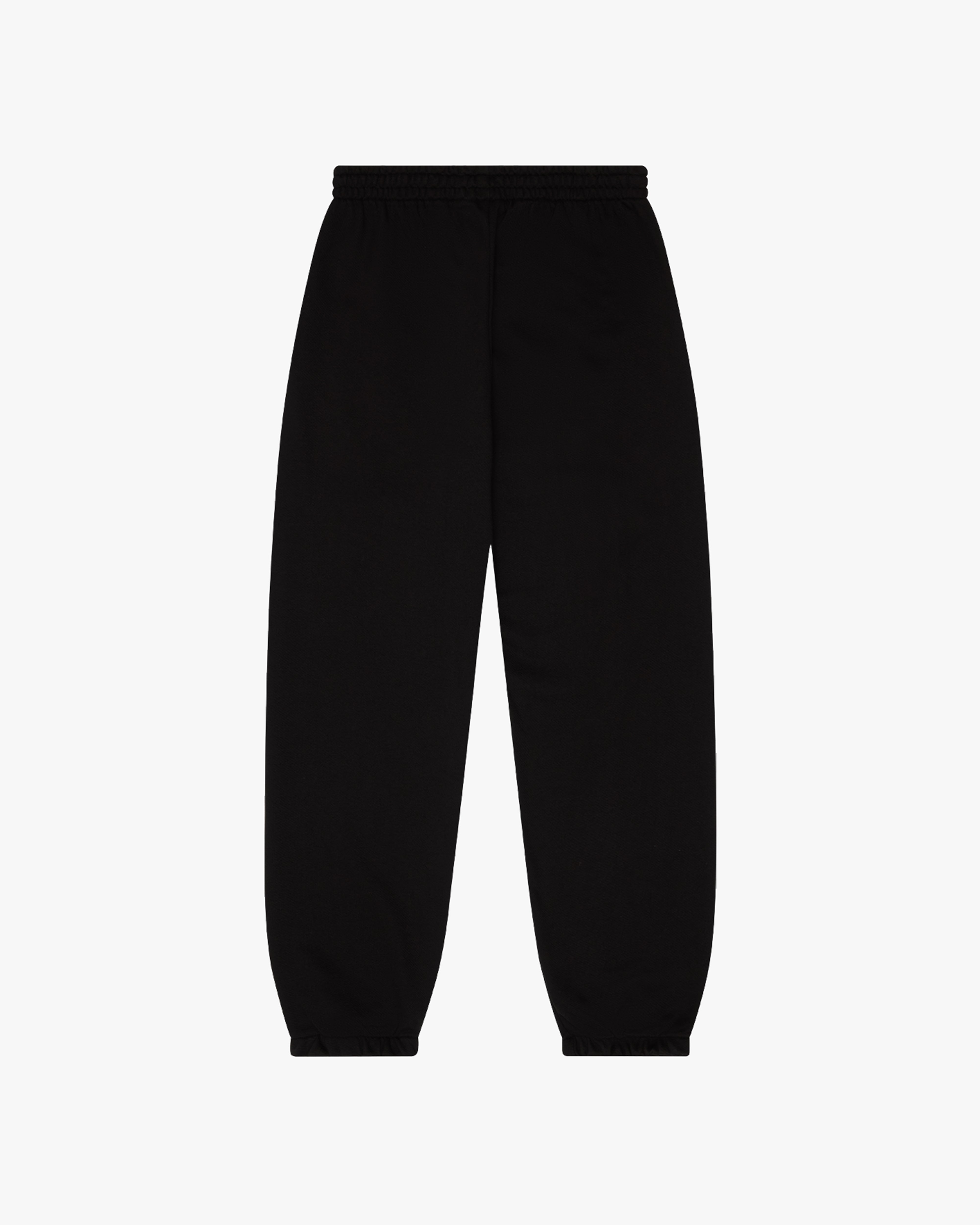 DENIM TEARS: Denim University Sweatpant (Black/Orange) | DSMG E-SHOP