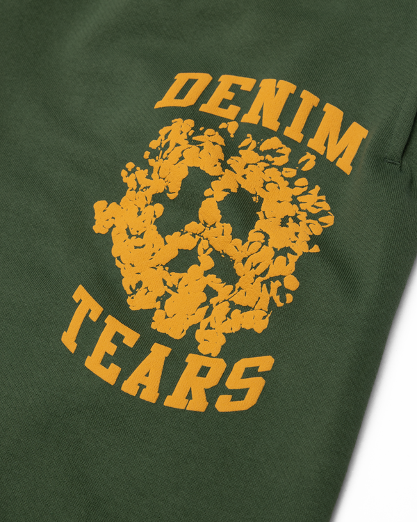 DENIM TEARS - Denim University Sweatpant - (Green/Yellow)