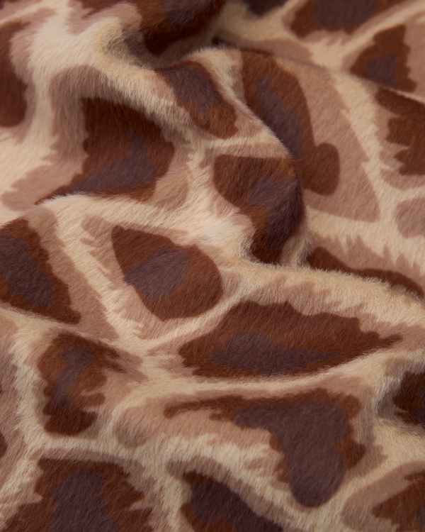 DENIM TEARS - Animal Print Sweatpants - (Brown)