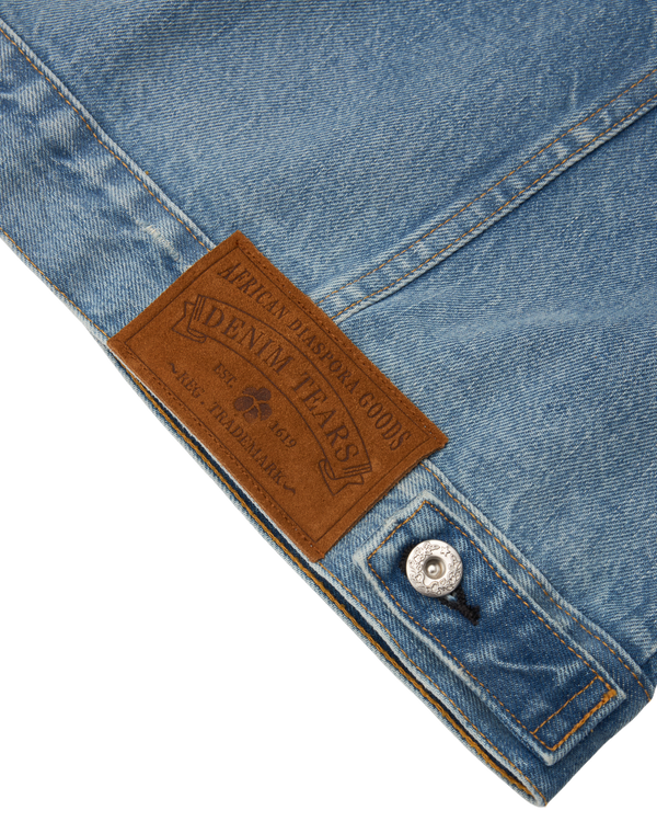 DENIM TEARS - Denim Jacket - (Light Wash)