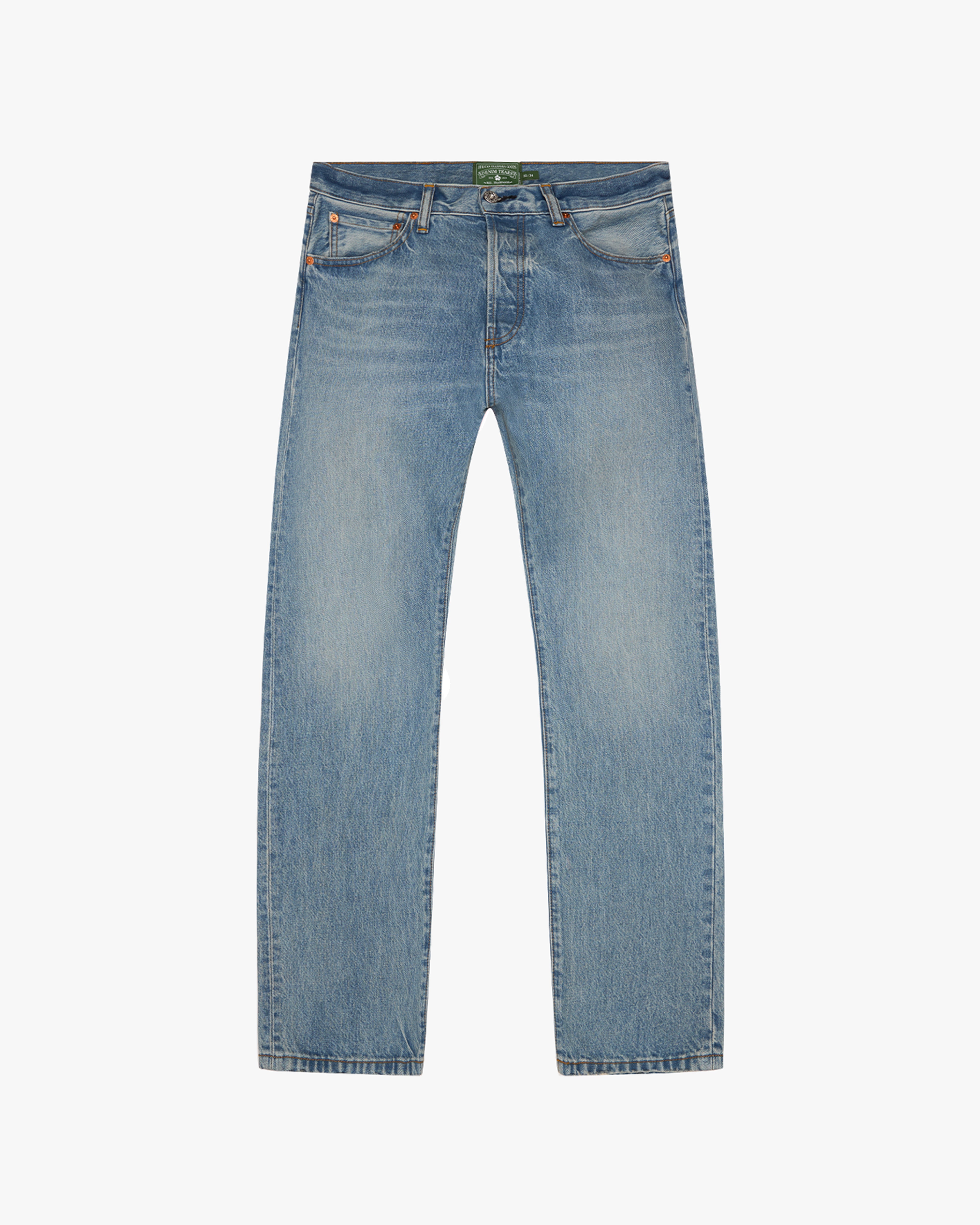 DENIM TEARS: Straight Denim Jean (Light Wash) | DSMG E-SHOP