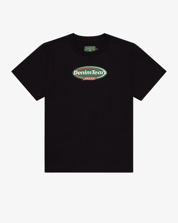 DENIM TEARS - Supermarket Tee Black - (Black)