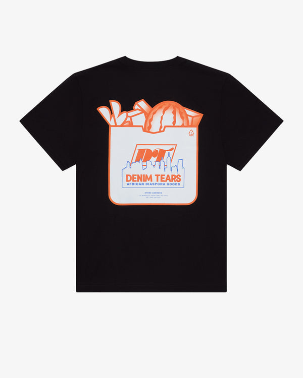 DENIM TEARS - Supermarket Tee Black - (Black)