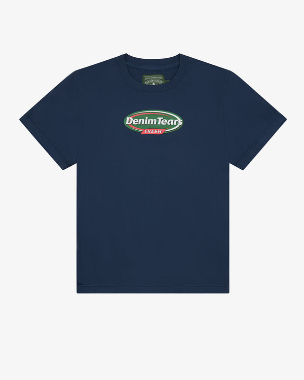 DENIM TEARS - Supermarket Tee Navy - (Navy)