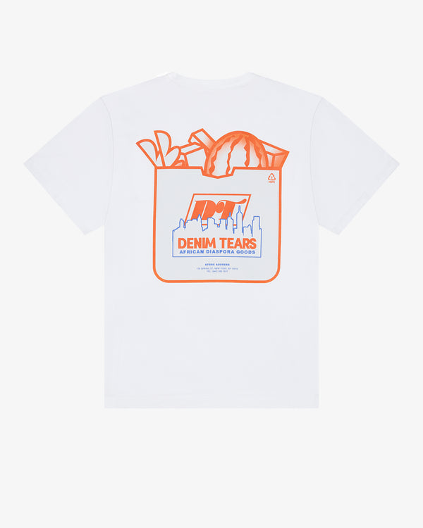DENIM TEARS - Supermarket Tee White - (White)