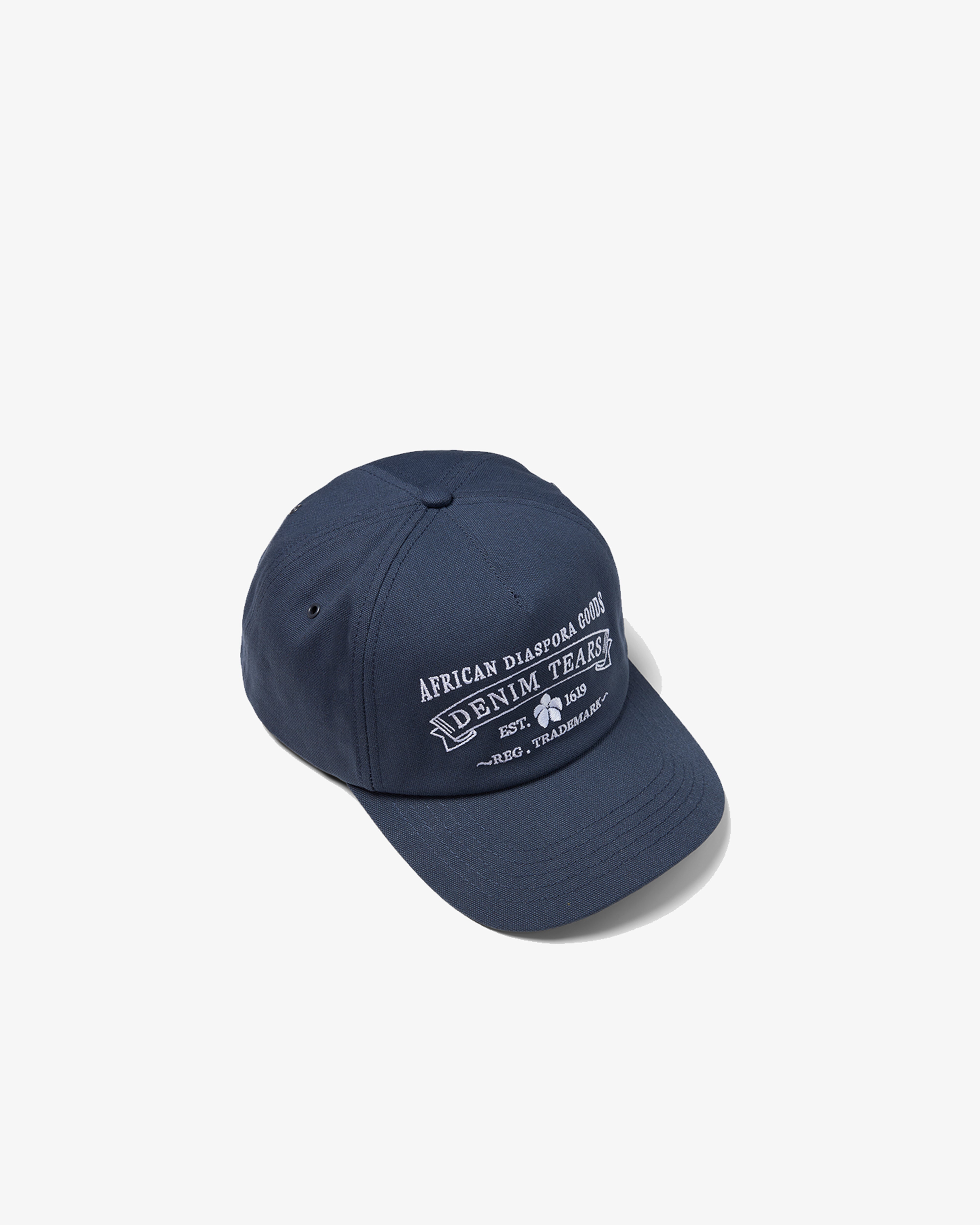 正規　denimtears デニムティアーズ　adg キャップ　帽子　cap DENIM TEARS: Adg Stamp Cap (Navy) | DSMG E-SHOP