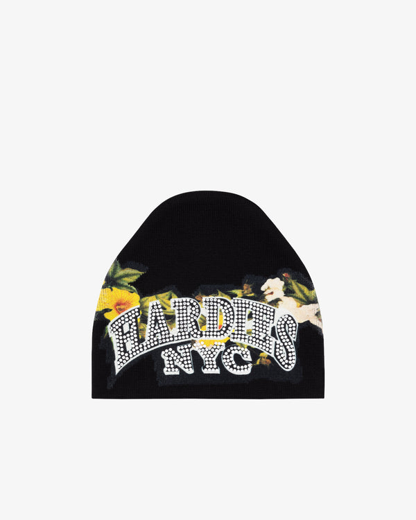 DENIM TEARS - Hardies X Dt Skully Black Beanie - (Black)