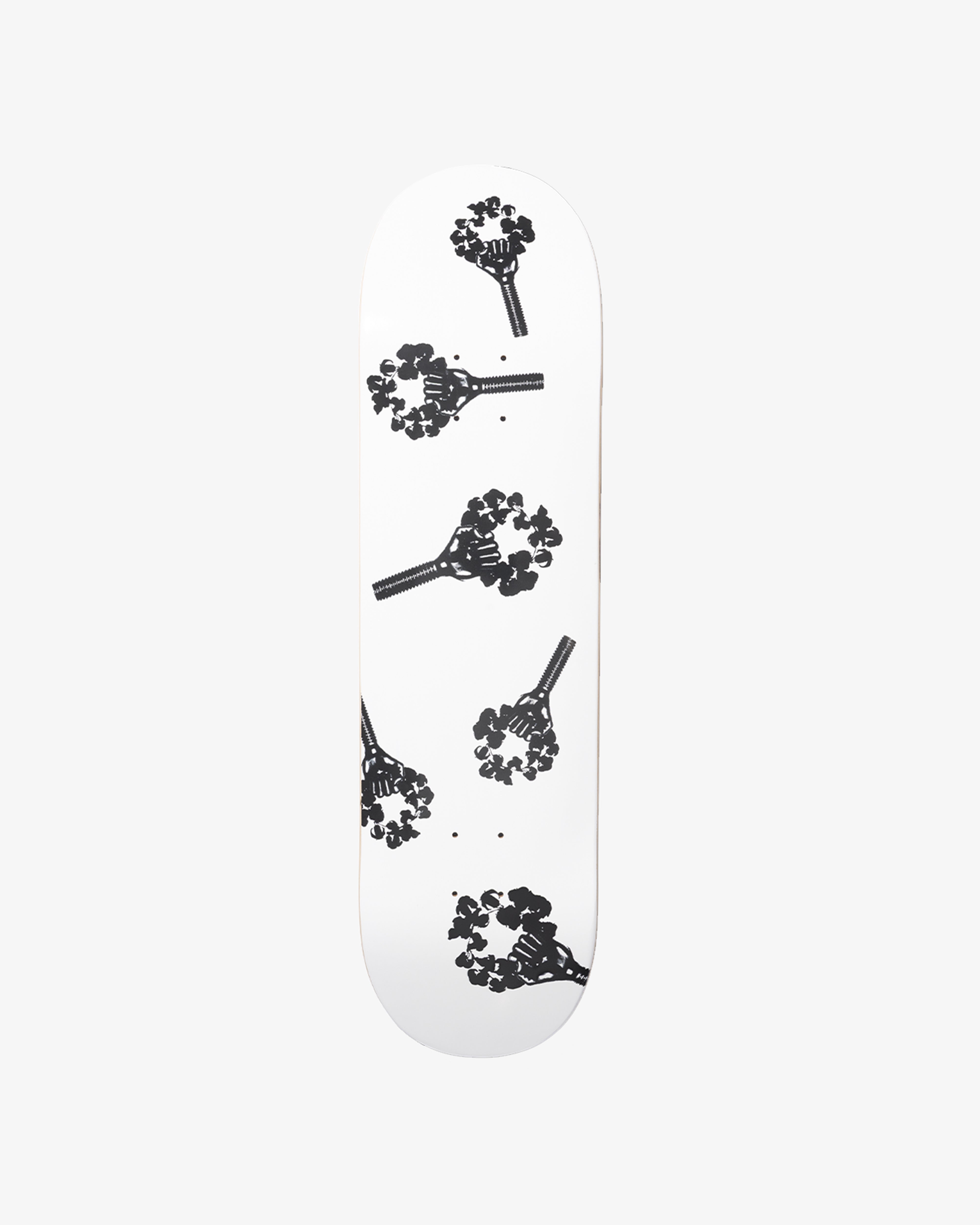 DENIM TEARS: Hardies X Dt Skateboard (White) | DSMG E-SHOP
