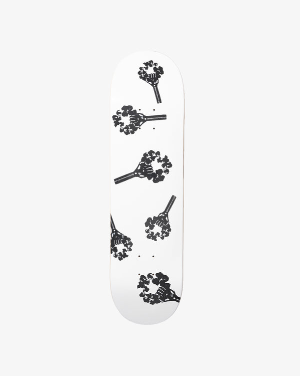DENIM TEARS - Hardies X Dt Skateboard - (White)