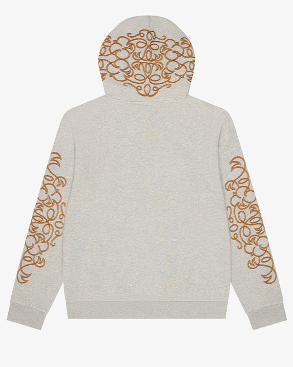 DENIM TEARS - Western Hoodie - (Grey)