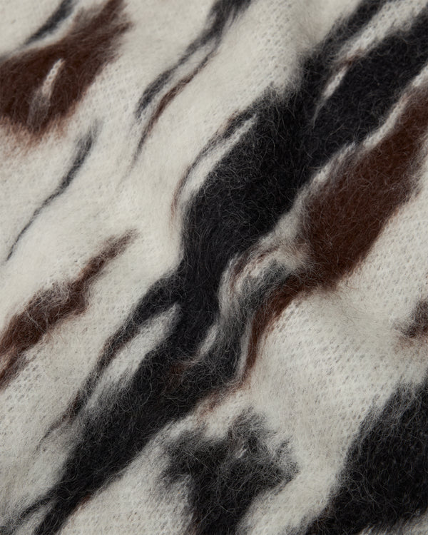 DENIM TEARS - Mohair Camo Sweater - (Multi)