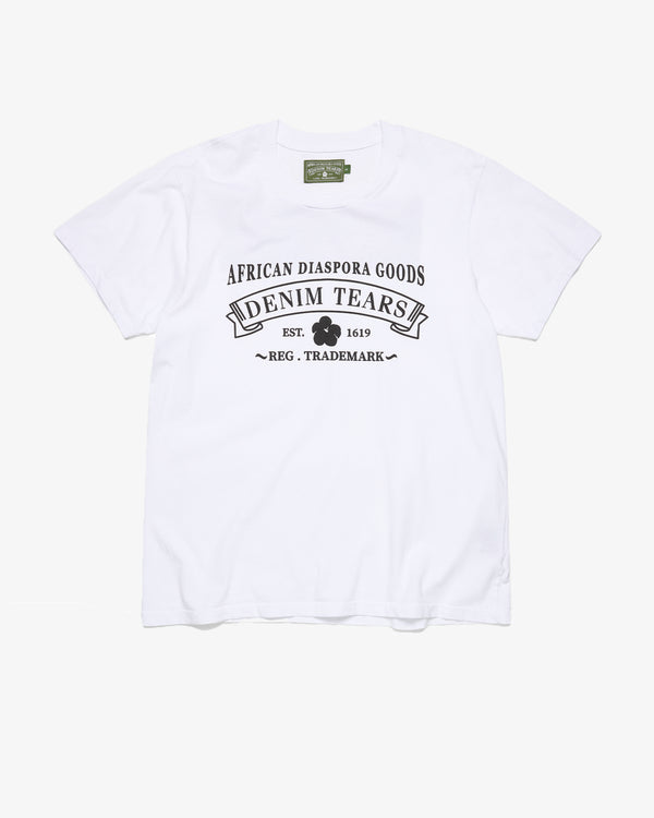 DENIM TEARS - Orito Tee - (White)