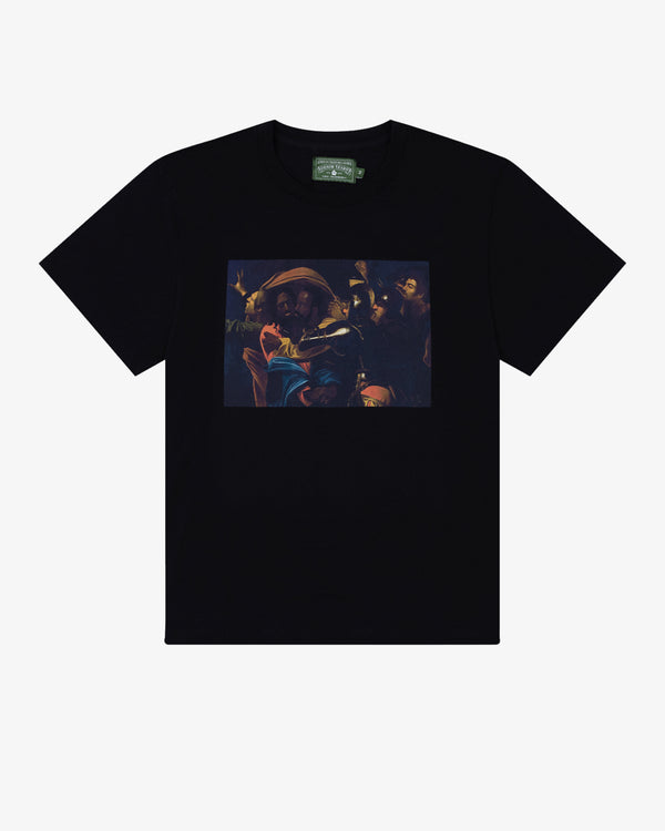 DENIM TEARS - Seasonal Biblical Tee - (Black)
