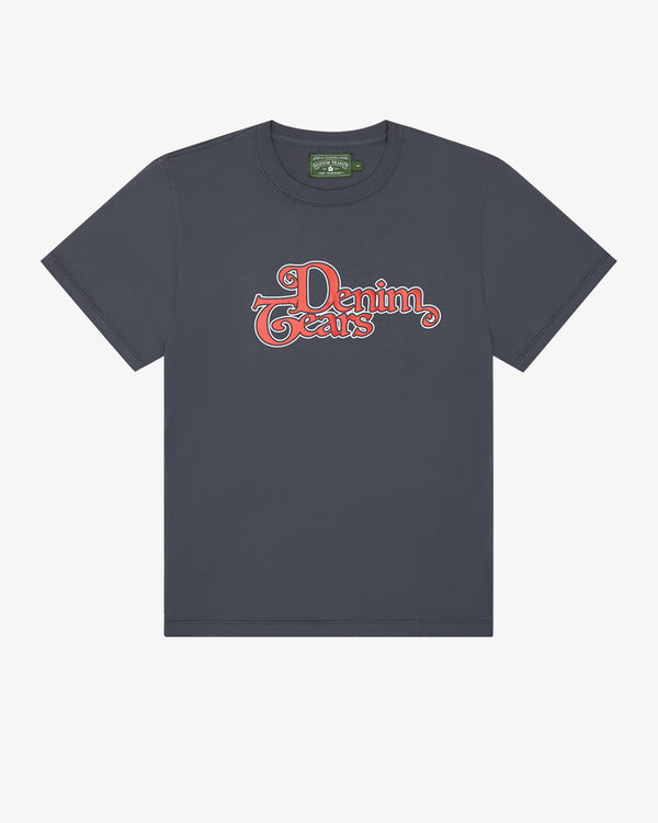 DENIM TEARS - Swirl Tee - (Navy)
