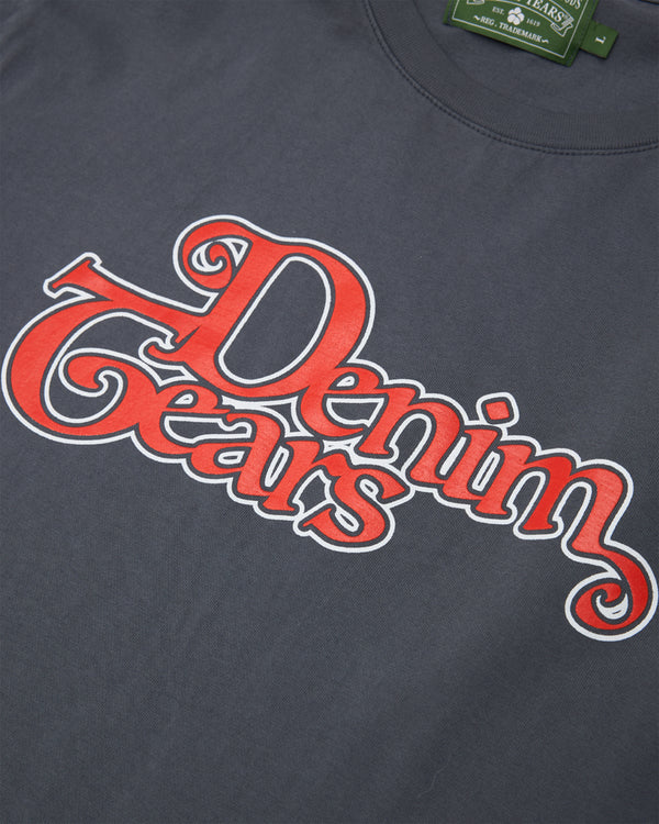 DENIM TEARS - Swirl Tee - (Navy)
