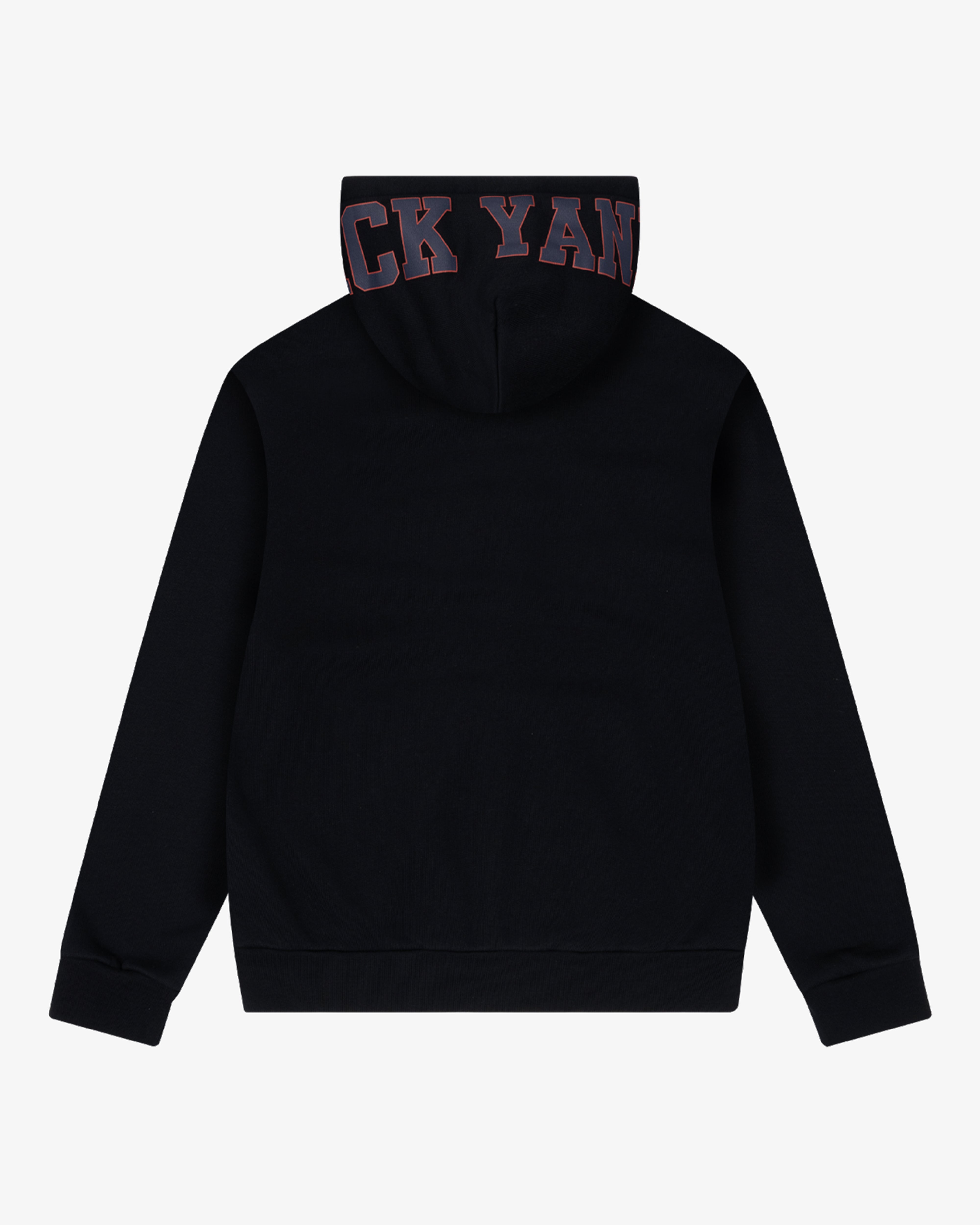 DENIM TEARS: Black Yankees Zip Hoodie (Black) | DSMG E-SHOP