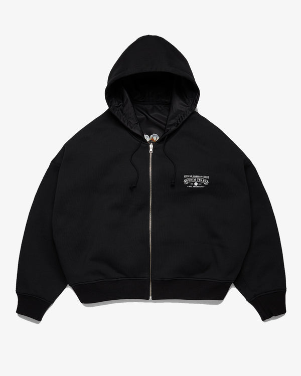 DENIM TEARS - Reversible Hoodie - (Black)