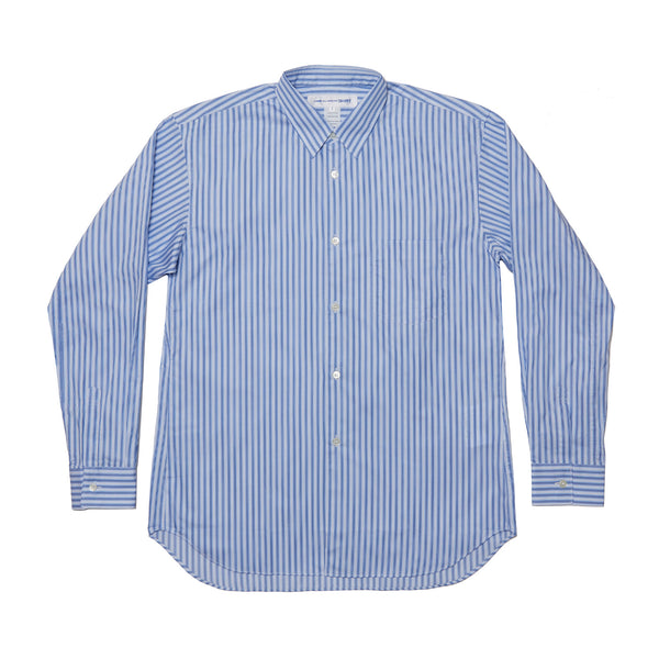 SHIRT FOREVER - Yarn Dyed Cotton Stripe Poplin - (1A)