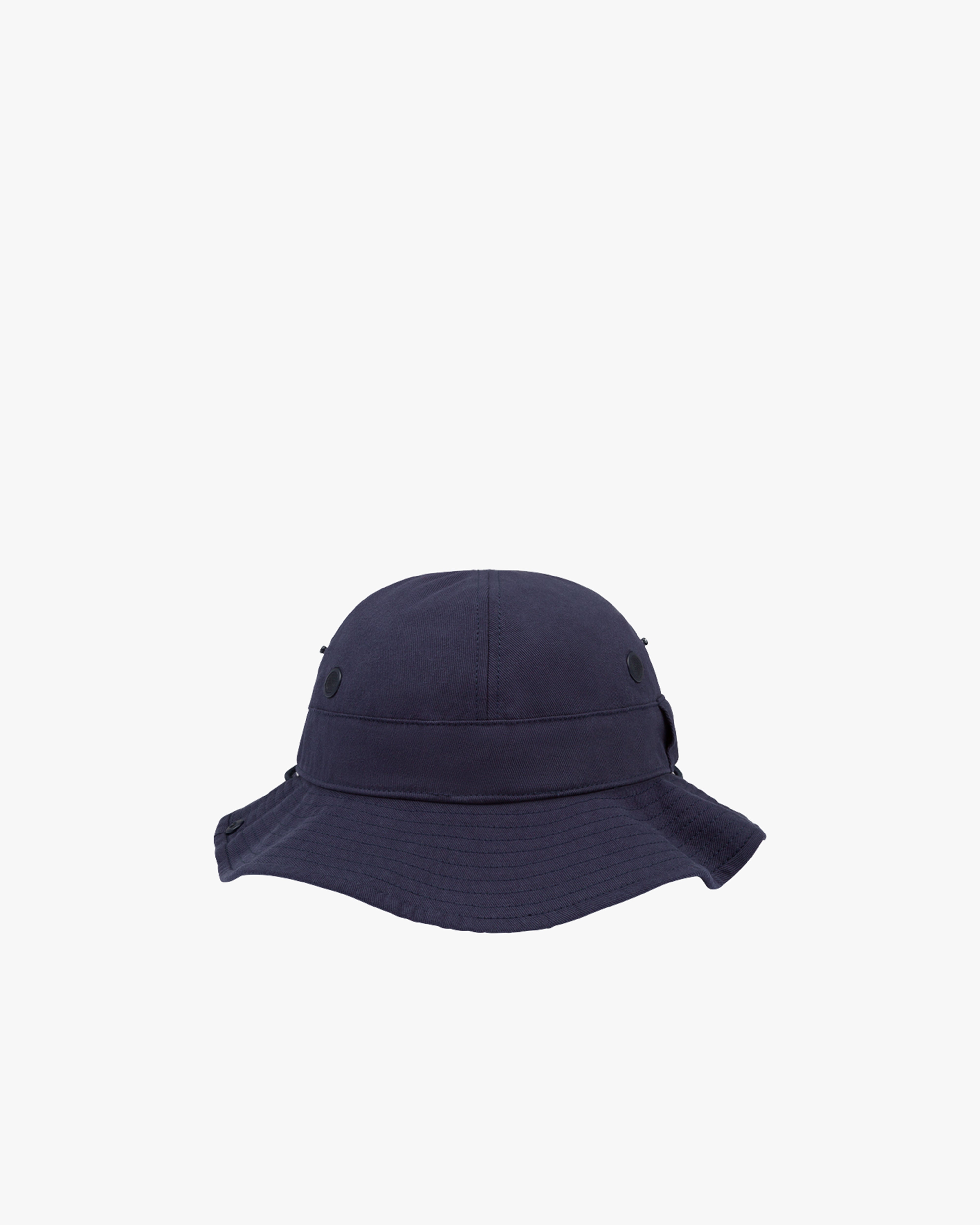 DENIM TEARS: Floral Logo Bucket Hat (Navy) | DSMG E-SHOP