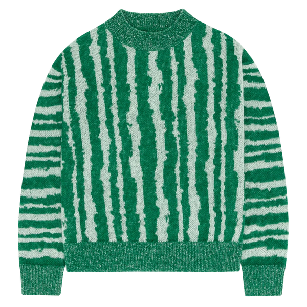 DENIM TEARS - Rind Mohair Sweater - (Green)