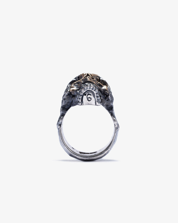 13 LUCKY MONKEY - HARLEYQUIN Ring - (Svr)