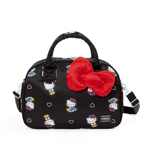 PORTER - HELLO KITTY x PORTER 2WAY DUFFLE BAG - (Black)