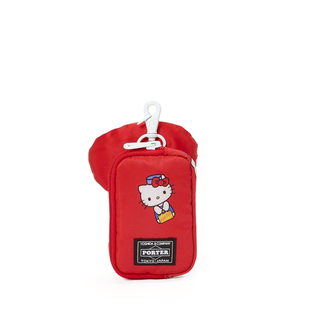 PORTER - HELLO KITTY x PORTER MULTI POUCH - (Red)  1, 