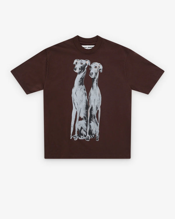 HENRY JOHNSON - Grayhound T-Shirt - (Brown)