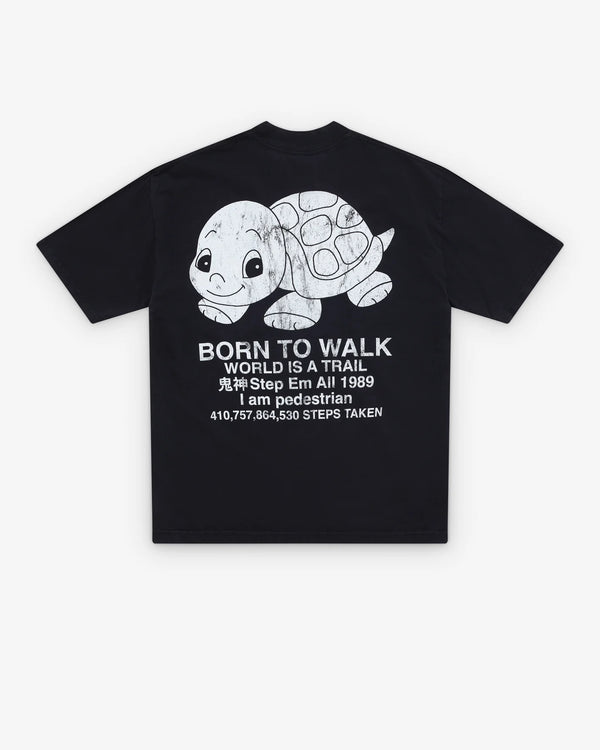 HENRY JOHNSON - Pedestrian T-Shirt - (Washed Black)