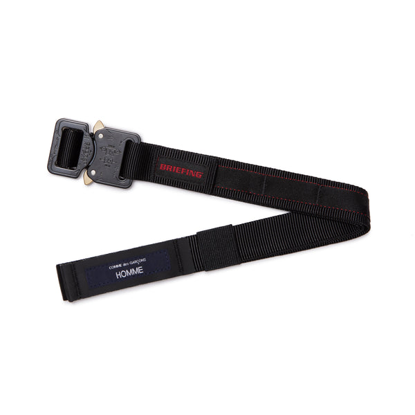 COMME des GARCONS HOMME - Nylon Tape Belt Briefing Bag - (Black)