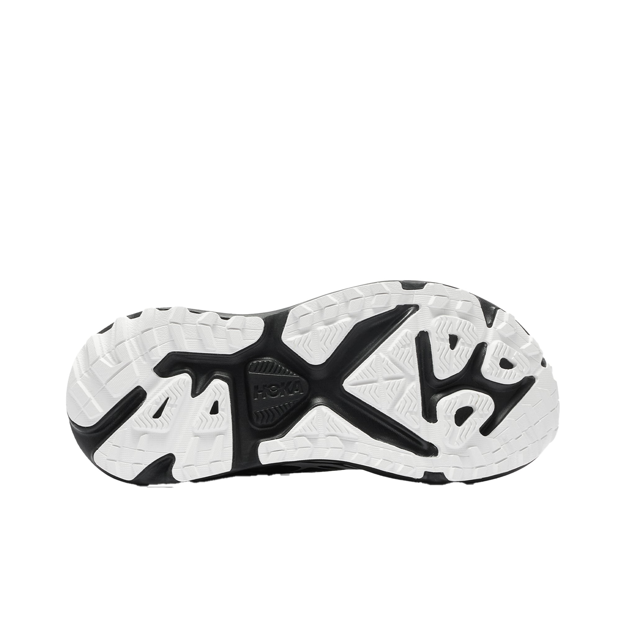 HOKA: Stinson One7 + (Black/White) | DSMG E-SHOP