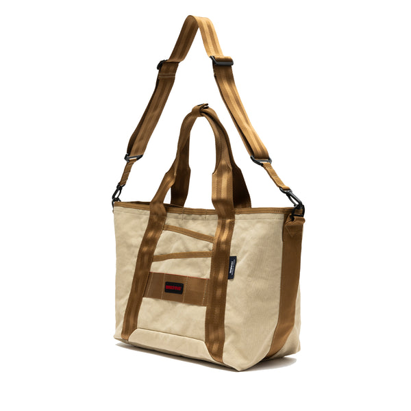 COMME des GARCONS HOMME - Cotton Canvas Bio Stone Treatedbriefing - (Beige)