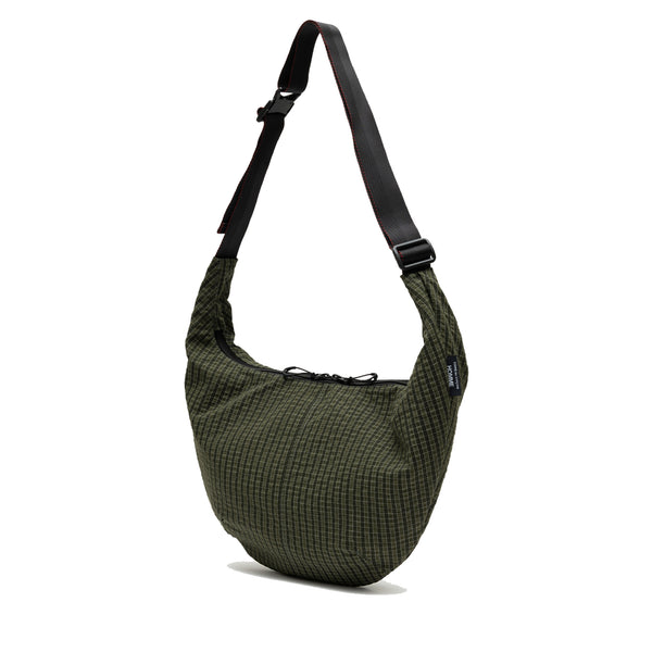 COMME des GARCONS HOMME - Polyester Grid Check Pattern - (Khaki Xwhite)