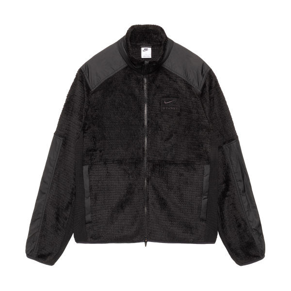 STUSSY - Stüssy & NIKE Full Zip Fleece - (Blac)