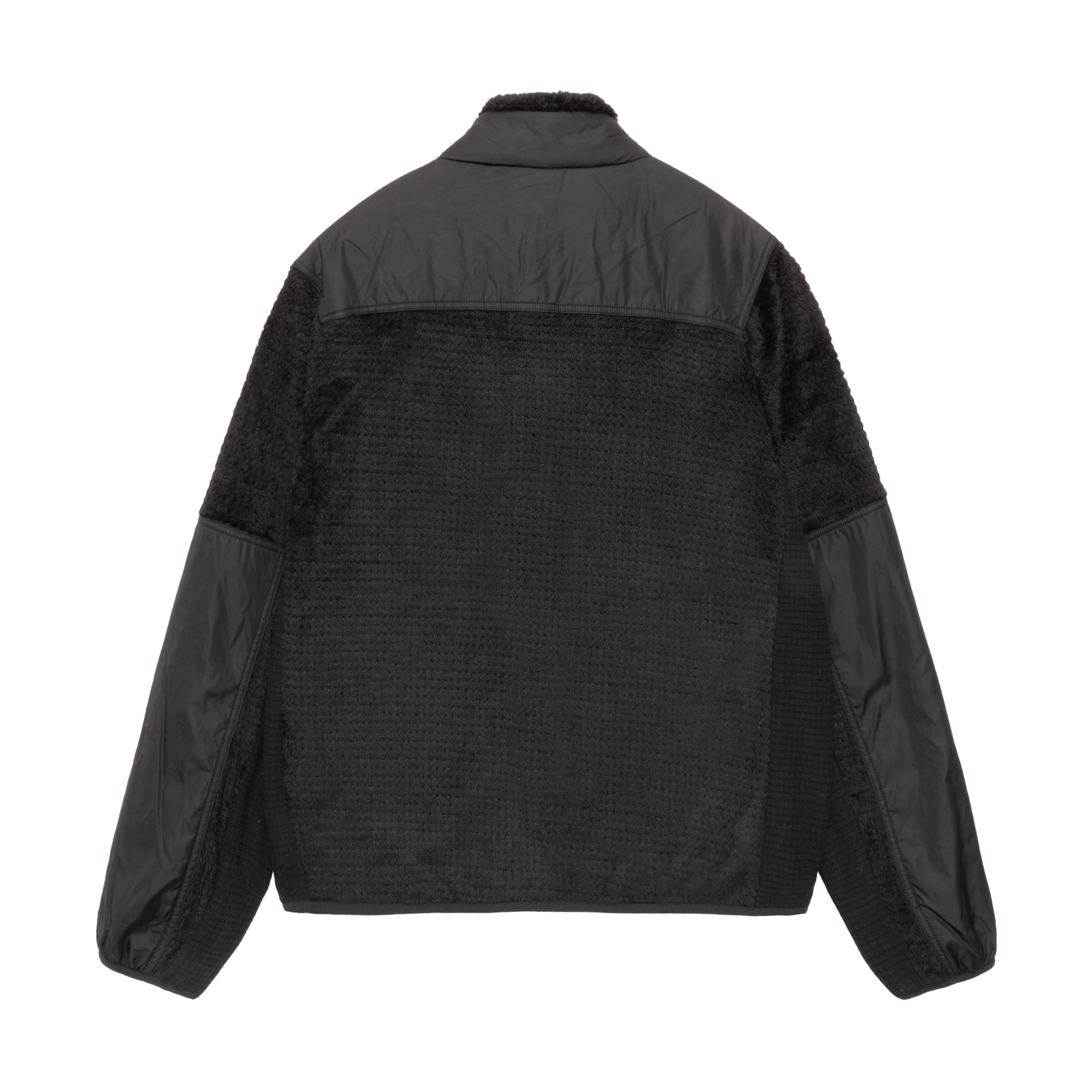 STUSSY: Stüssy & NIKE Full Zip Fleece (Blac) | DSMG E-SHOP