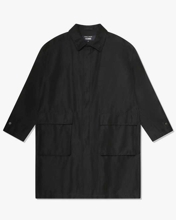COMME des GARCONS HOMME - Cotton Linen Hard-Twisted Serge - (Navy)