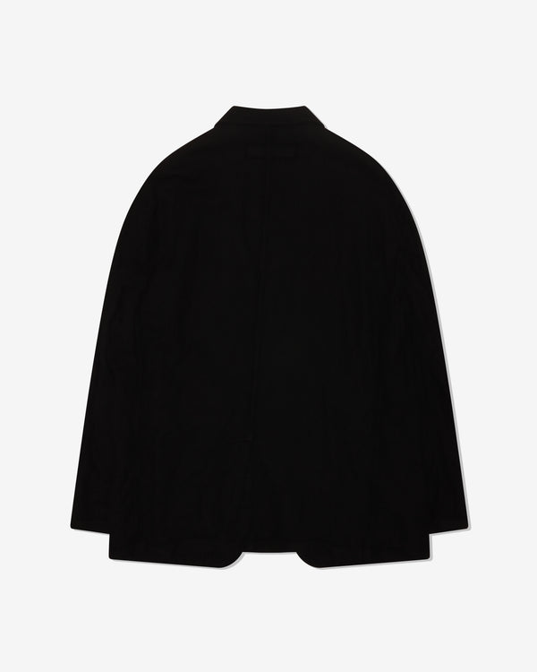 COMME DES GARCONS HOMME - Wool Sergegarment Fulled Jackets - (Black)