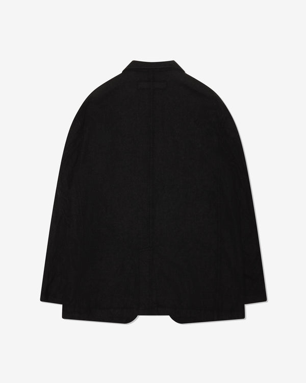 COMME DES GARCONS HOMME - Wool Sergegarment Fulled Jackets - (Charcoal)
