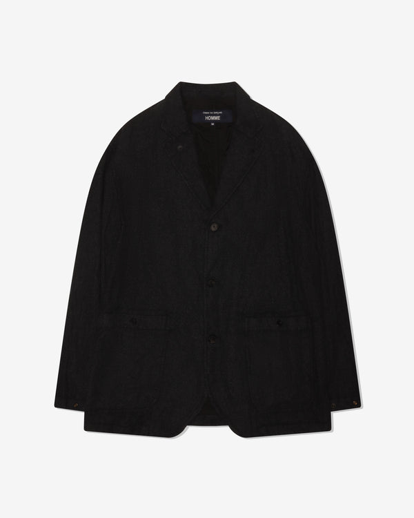 COMME DES GARCONS HOMME - Wool Sergegarment Fulled Jackets - (Charcoal)