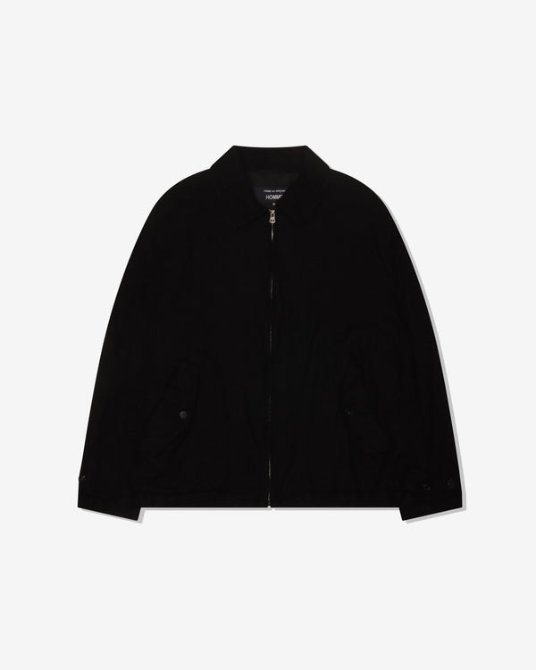 COMME DES GARCONS HOMME - Wool Sergegarment Fulled Jackets - (Black)