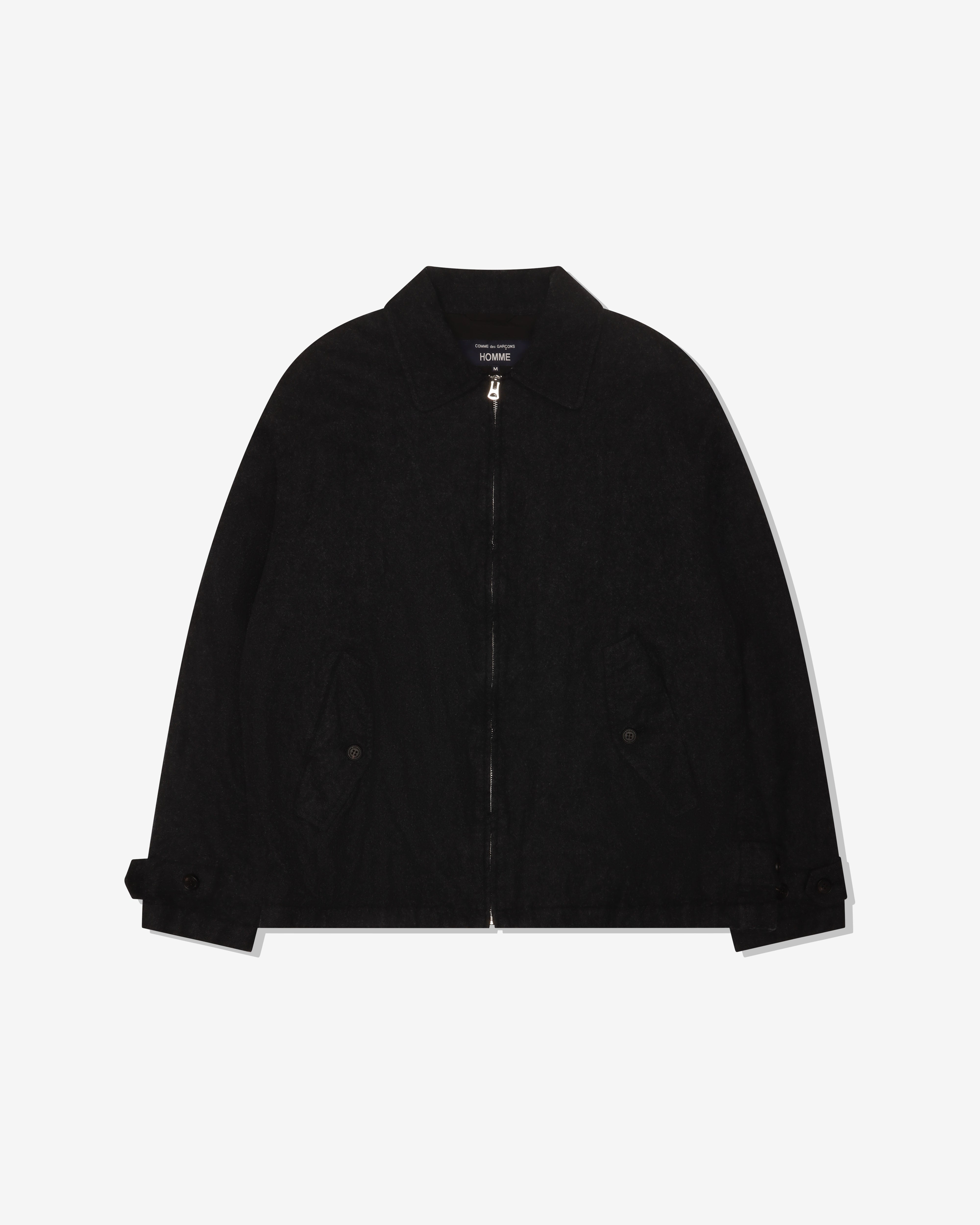 COMME DES GARCONS HOMME: Wool Sergegarment Fulled Jackets