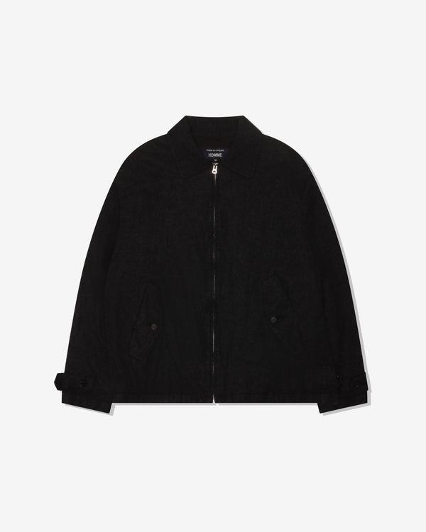COMME DES GARCONS HOMME - Wool Sergegarment Fulled Jackets - (Charcoal)