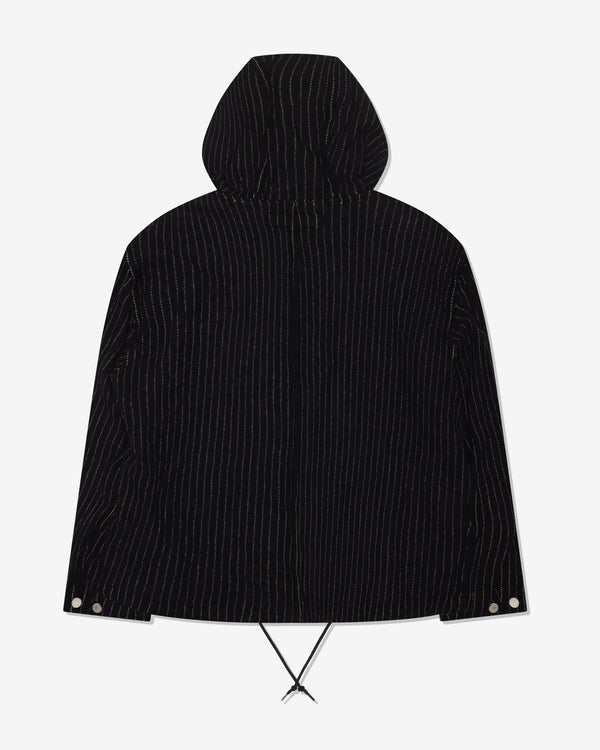 COMME DES GARCONS HOMME - Wool Serge Stripegarment Fulled Jackets - (Navy/White)