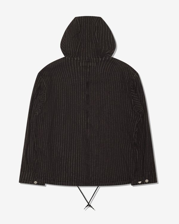 COMME DES GARCONS HOMME - Wool Serge Stripegarment Fulled Jackets - (Grey/White)