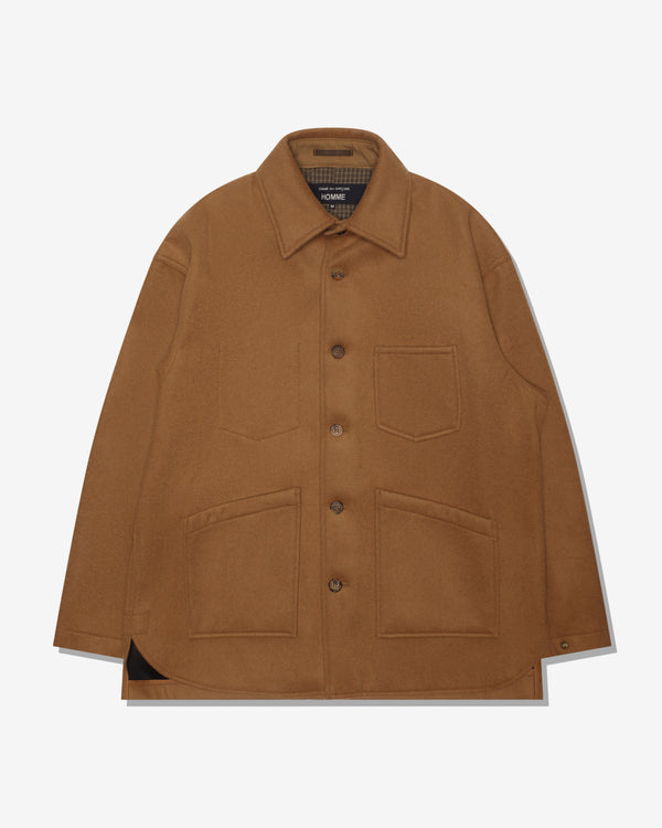 COMME DES GARCONS HOMME - Wool Beaver Bonding Jackets - (Camel)