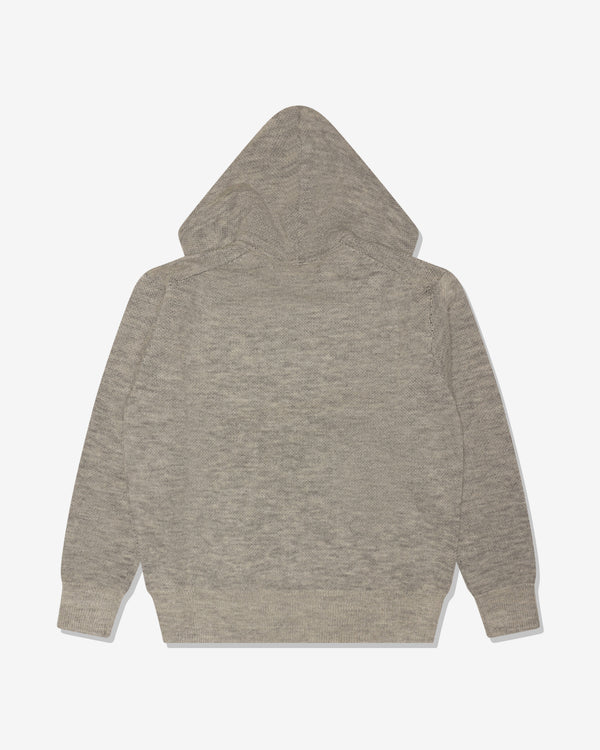 COMME DES GARCONS HOMME - Wool Jacquard Pigment Print Knitwear - (Grey)